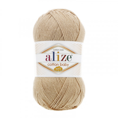 310 Пряжа Alize Cotton Baby Soft медовий