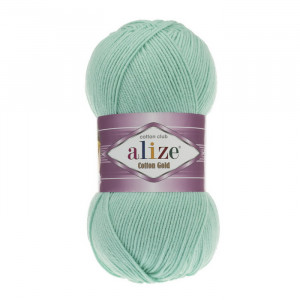 15 Пряжа Alize Cotton Gold водяна зелень