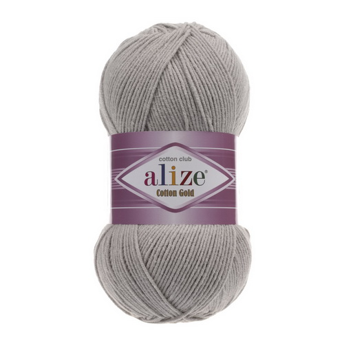 200 Пряжа Alize Cotton Gold сірий