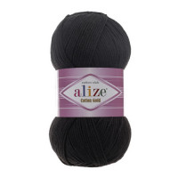 60 Пряжа Alize Cotton Gold чорний