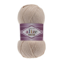 67 Пряжа Alize Cotton Gold молочно-бежевий