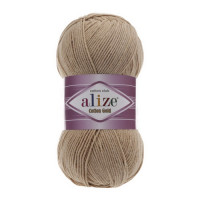 262 Пряжа Alize Cotton Gold бежевий