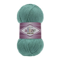 610 Пряжа Alize Cotton Gold смарагд