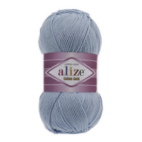 40 Пряжа Alize Cotton Gold блакитний