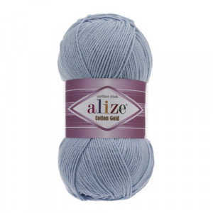 40 Пряжа Alize Cotton Gold блакитний