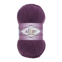 122 Пряжа Alize Cotton Gold сливовий