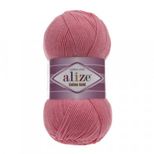 33 Пряжа Alize Cotton Gold яскраво рожевий