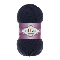 58 Пряжа Alize Cotton Gold темно-синій