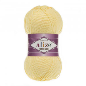 187 Пряжа Alize Cotton Gold лимон