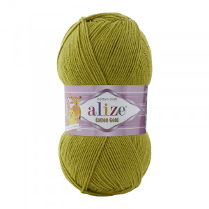 193 Пряжа Alize Cotton Gold зелений