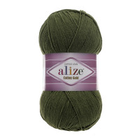 29 Пряжа Alize Cotton Gold хакі