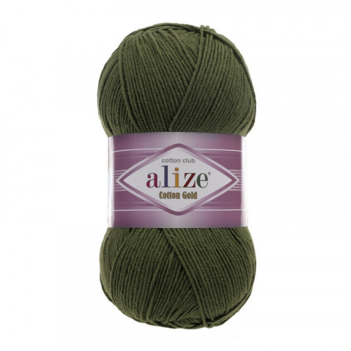 29 Пряжа Alize Cotton Gold хакі