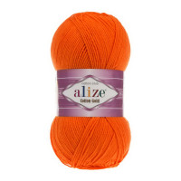 37 Пряжа Alize Cotton Gold оранж