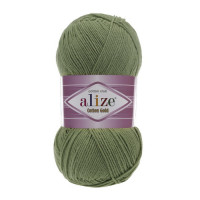 485 Пряжа Alize Cotton Gold зелений