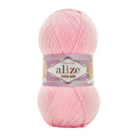 518 Пряжа Alize Cotton Gold рожевий