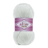 533 Пряжа Alize Cotton Gold сірий