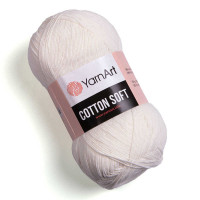 01 Пряжа YarnArt Cotton Soft