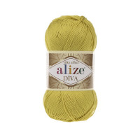 109 Пряжа Alize Diva лайм