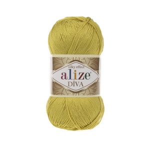 109 Пряжа Alize Diva лайм