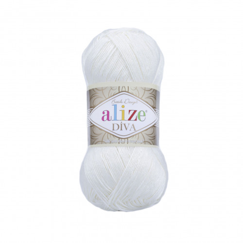 450 Пряжа Alize Diva перламутрова