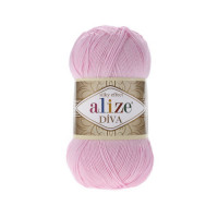 185 Пряжа Alize Diva дитячий рожевий