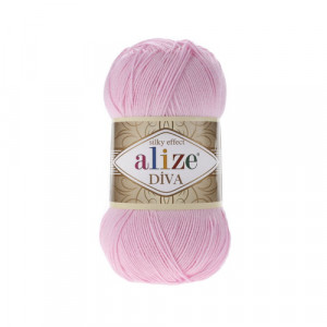 185 Пряжа Alize Diva дитячий рожевий