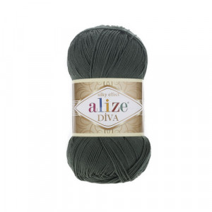 132 Пряжа Alize Diva волошка