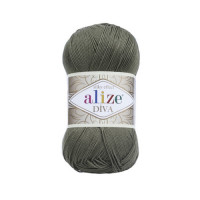 273 Пряжа Alize Diva хакі