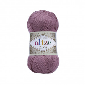 354 Пряжа Alize Diva суха троянда