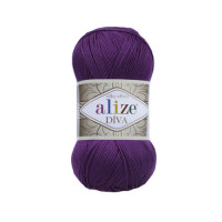 297 Пряжа Alize Diva зливу