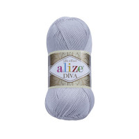 168 Пряжа Alize Diva морська черепашка