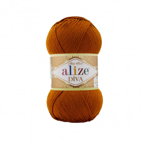 234 Пряжа Alize Diva тютюновий
