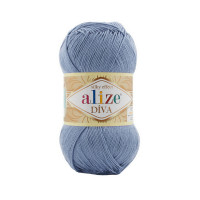 303 Пряжа Alize Diva світлий джинс