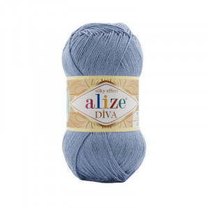 303 Пряжа Alize Diva світлий джинс