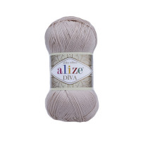 382 Пряжа Alize Diva пудра