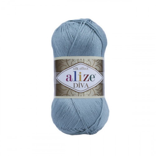 463 Пряжа Alize Diva м'ята