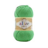 778 Пряжа Alize Diva зелений