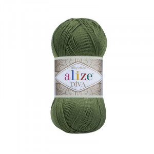 79 Пряжа Alize Diva базилік