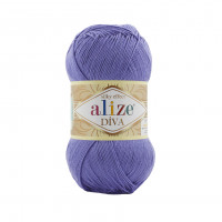 851 Пряжа Alize Diva фіолетовий
