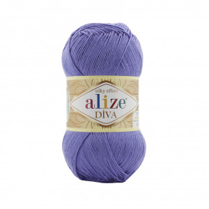 851 Пряжа Alize Diva фіолетовий