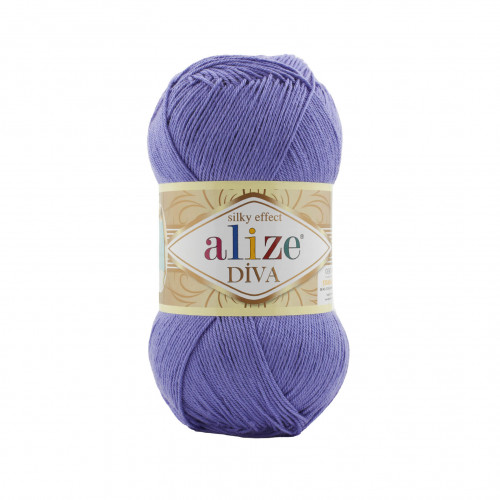 851 Пряжа Alize Diva фіолетовий