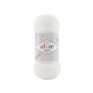 55 Пряжа Alize Diva Fine
