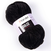 742 Пряжа YarnArt Dolce чорний