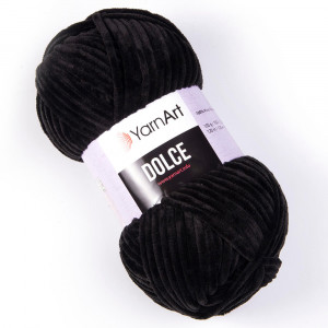 742 Пряжа YarnArt Dolce чорний