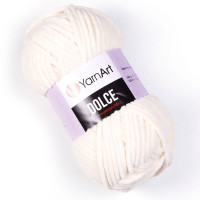 745 Пряжа YarnArt Dolce молочна