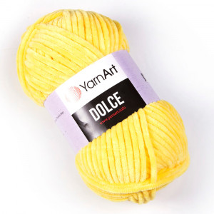 761 Пряжа YarnArt Dolce жовтий
