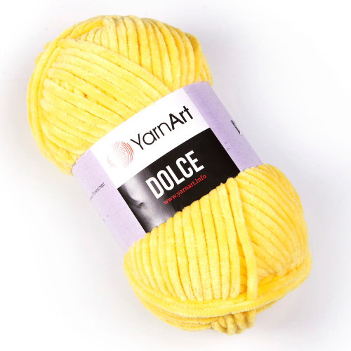 761 Пряжа YarnArt Dolce жовтий