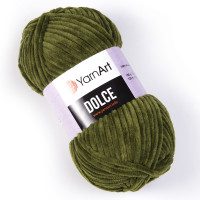 772 Пряжа YarnArt Dolce зелений