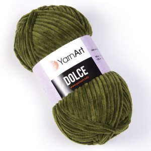 772 Пряжа YarnArt Dolce зелений