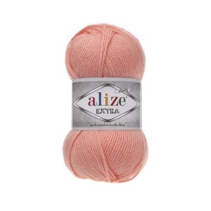 145 Пряжа Alize Extra персиковий